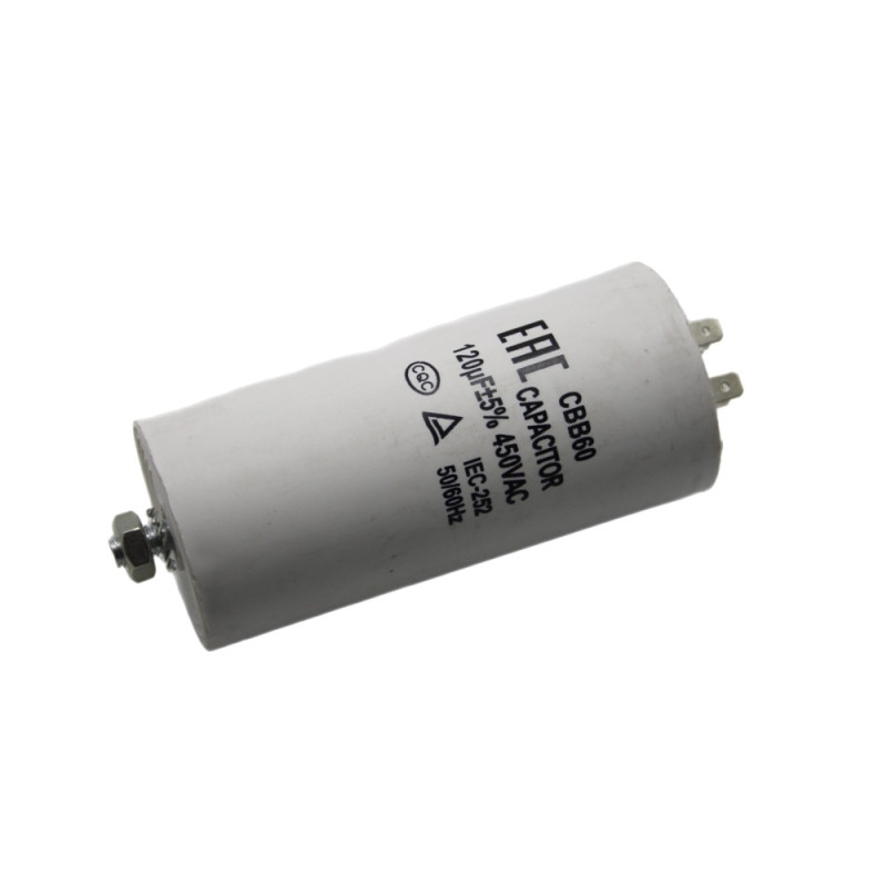 CAP544UN Конденсатор CBB60 120 мф 450V пластик 